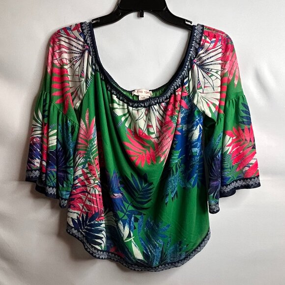 Flying Tomato Bell Sleeve Blouse Medium - Picture 1 of 12